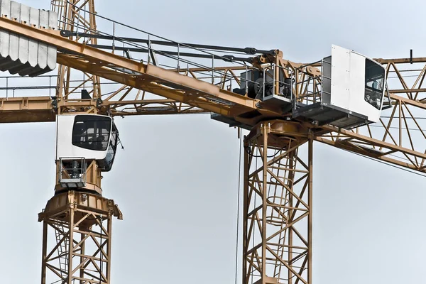 Scenic View Industrial Heavy Cranes — Stock Photo, Image