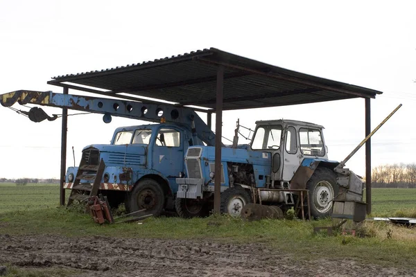 Visão Panorâmica Agricultura Foco Seletivo — Fotografia de Stock