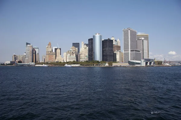 Skyline Manhattan Nova Cidade York Eua — Fotografia de Stock