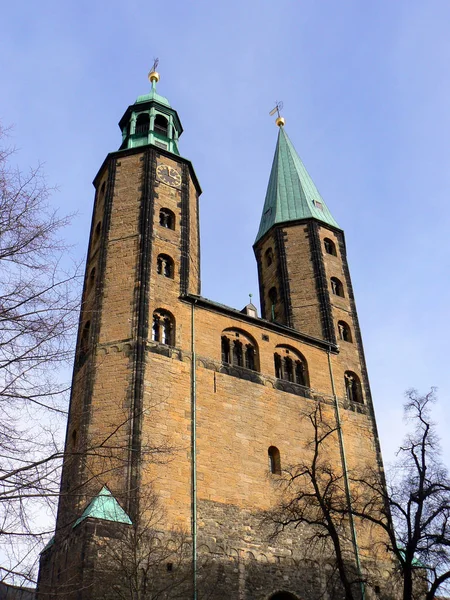 Chiesa Mercato Cosma Damian Goslar — Foto Stock