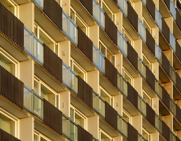 Arquitectura Diferente Enfoque Selectivo — Foto de Stock