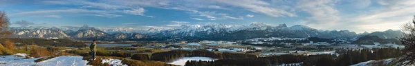 Uitzicht Alpen — Stockfoto