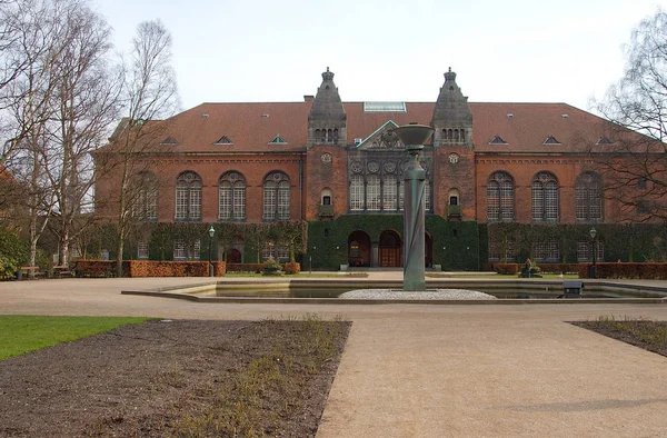Kopenhag Daki Kütüphane Binası — Stok fotoğraf