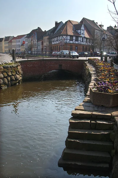 Wismar Het Gemeentehuis — Stockfoto