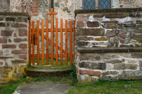 Schilderachtig Uitzicht Kerk Architectuur Details — Stockfoto