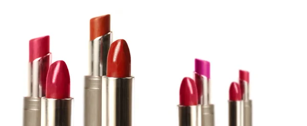 Lipsticks Panoramic Format — Stok Foto