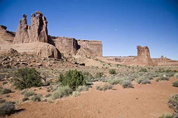 Three Gossips Sheep Rock — Stock Photo, Image