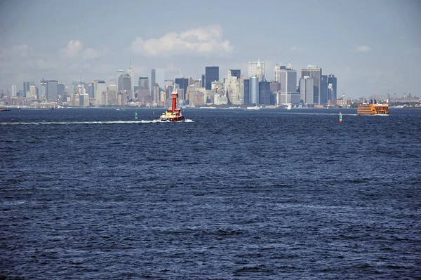 Skyline Manhattan Nova Cidade York Novo York — Fotografia de Stock