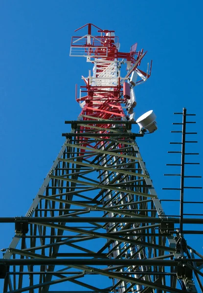 Eletricidade Alta Tensão Energia Elétrica — Fotografia de Stock