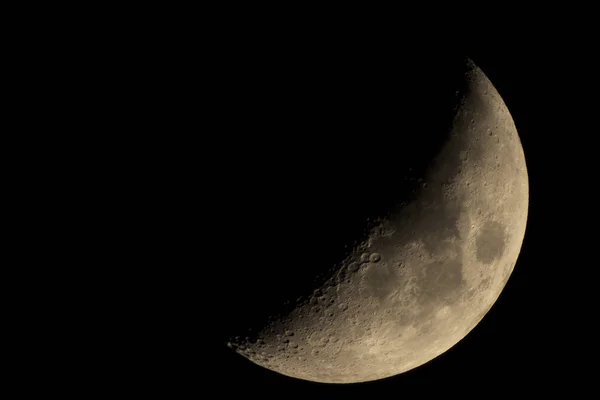 Lua Planeta Lunar Astronomia — Fotografia de Stock