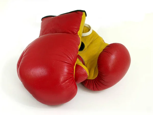 Boxing Gloves Competitive Sport — Stock Photo, Image