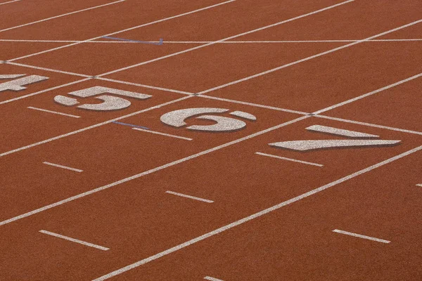 Running Track Stadium — Stock Photo, Image