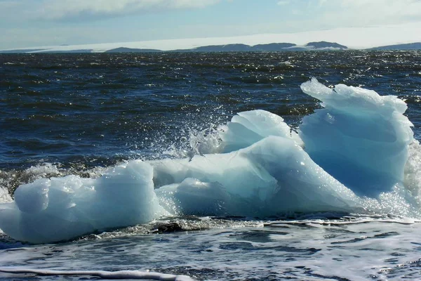 Islandia Lód Arktyczna Góra Lodowa — Zdjęcie stockowe
