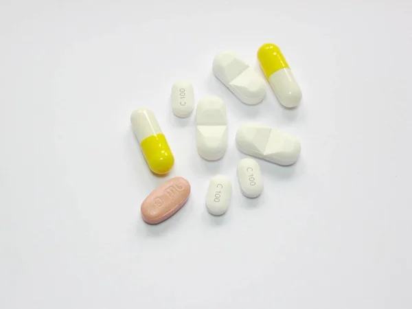 Apteka Tabletki Leki Opieka Zdrowotna — Zdjęcie stockowe