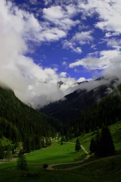 Vista Dos Alpes — Fotografia de Stock