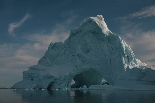 Iceberg Gelo Congelado Inverno Neve — Fotografia de Stock