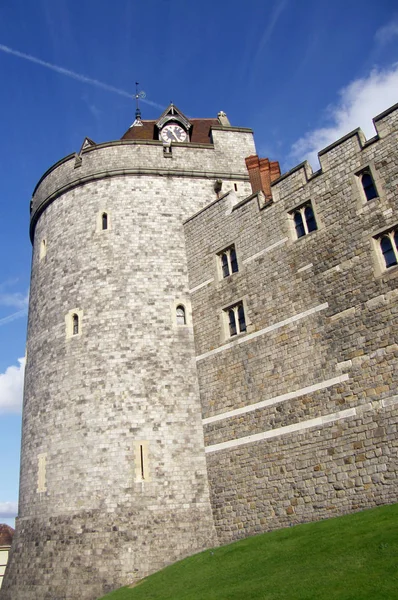 Windsor Castle Tower Cestovní Architektonický Koncept — Stock fotografie