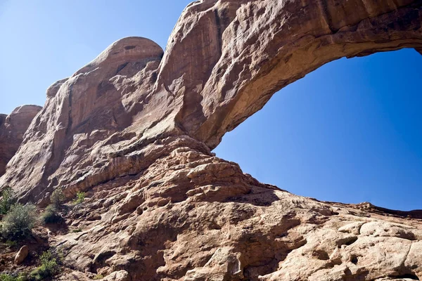 Norr Fönster Arches National Park Utah — Stockfoto