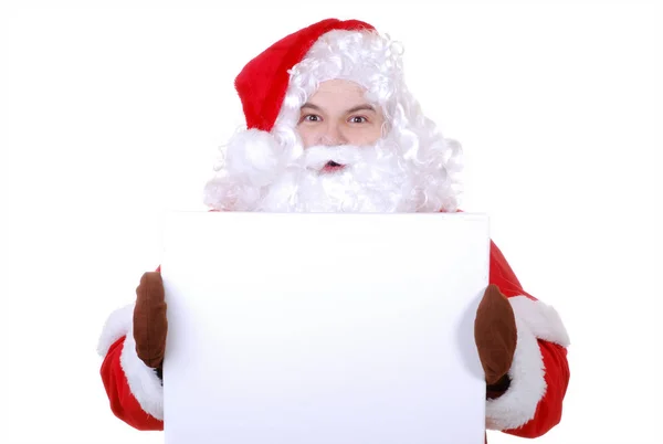 Szczęście Czas Święty Mikołaj — Zdjęcie stockowe