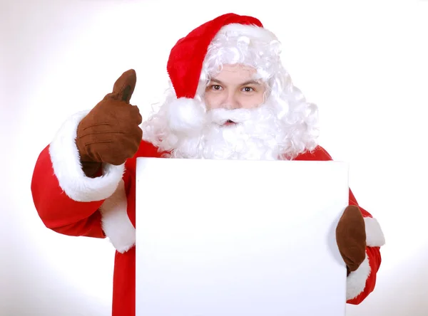 Szczęście Czas Święty Mikołaj — Zdjęcie stockowe