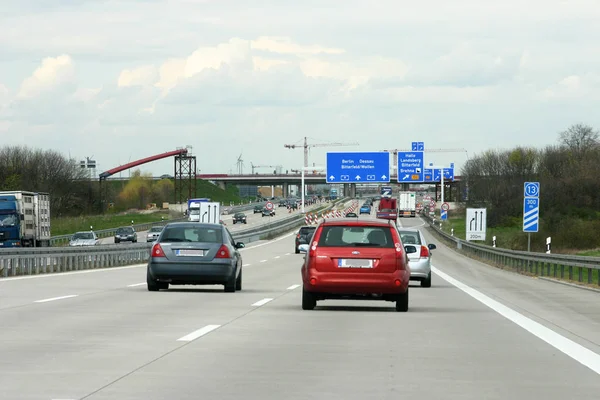 Naturskön Över Trafikledens Infrastruktur — Stockfoto