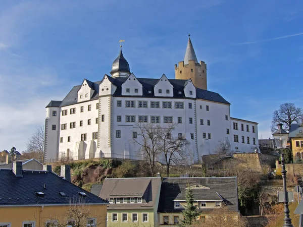 Castello Selvaggio Zschopau Sachsen — Foto Stock