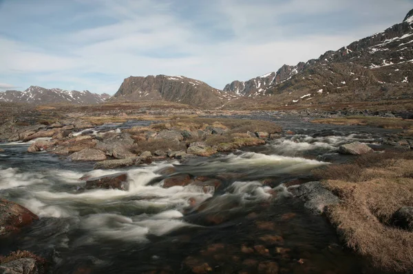 Malerischer Blick Auf Die Majestätische Grönländische Landschaft — Stockfoto