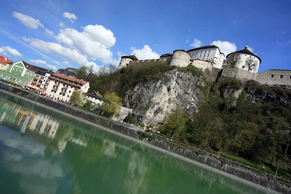 Kufstein Con Centro Histórico —  Fotos de Stock