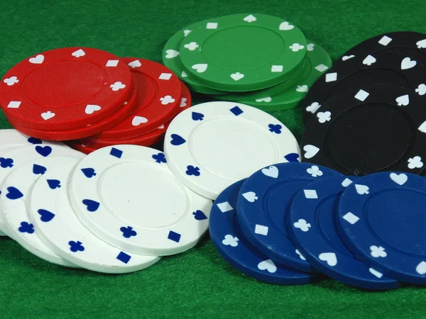 Poker Game Gambling Casino — Stock Photo, Image