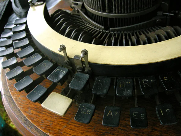 Alte Antike Schreibmaschine Vintage Konzept — Stockfoto