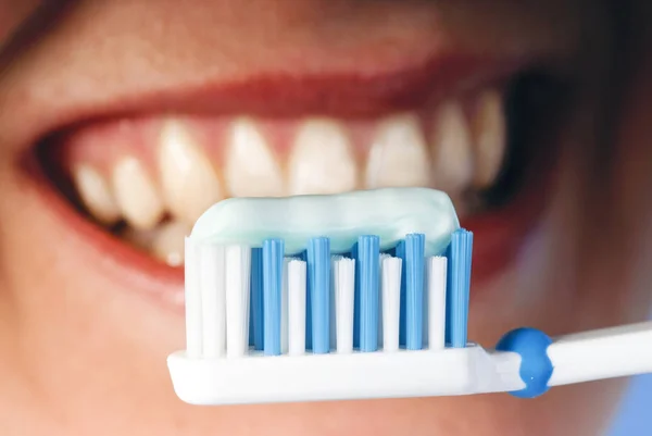Concepto Cuidado Dental Higiene Dental — Foto de Stock