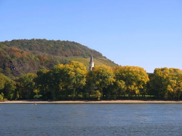 Castle Tower Autumn — Stock Photo, Image