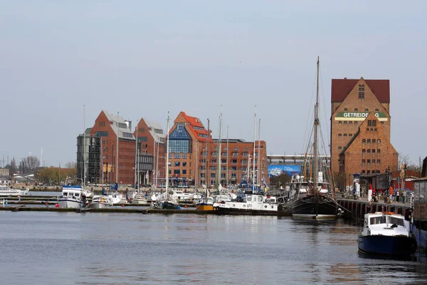 Cidade Hanseática Rostock — Fotografia de Stock