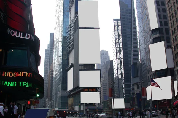 Times Square Advertise Here — Foto de Stock