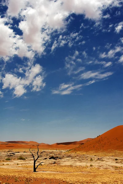 Nubes Sobre Namib — Foto de Stock