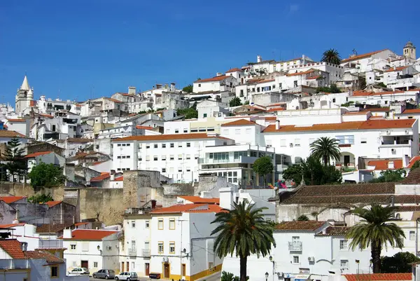 Παλιά Πόλη Έλβας Νότια Της Πορτογαλίας — Φωτογραφία Αρχείου