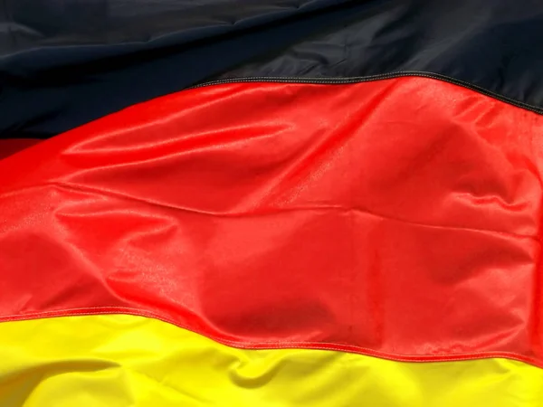 Deutsche Flagge Offizielle Farben Und Proportionen Korrekt — Stockfoto