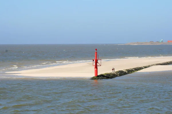 Faro Sulla Spiaggia — Foto Stock