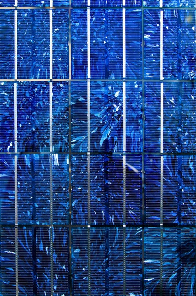 System Energii Słonecznej Wytwarzanie Energii Elektrycznej Przez Słońce — Zdjęcie stockowe