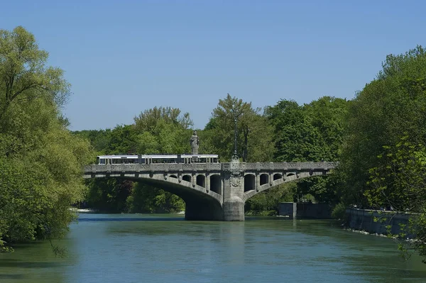 Die Isar München — Stockfoto