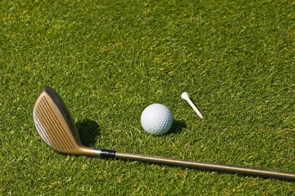 Juego Pelota Golf Concepto Deporte — Foto de Stock