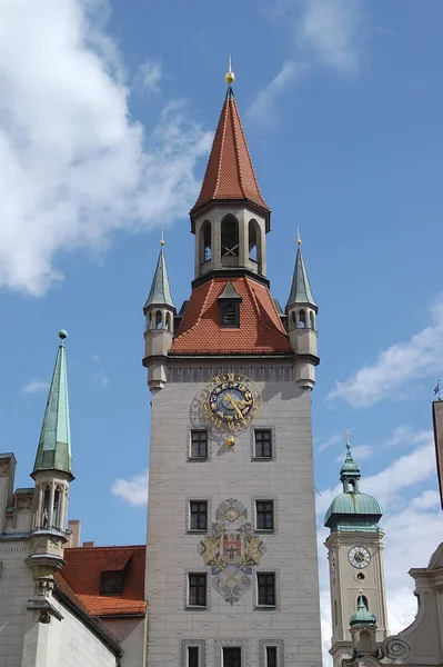 Altes Rathaus Munich — Φωτογραφία Αρχείου