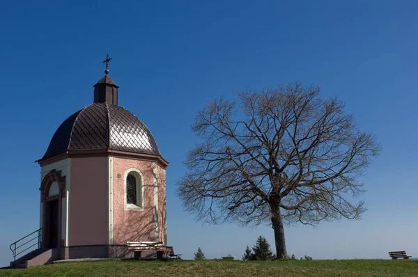 Malebný Pohled Krásnou Budovu Kaple — Stock fotografie