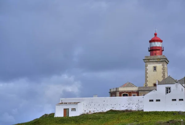 Cabo Roca Deniz Feneri Kopyalama Alanı — Stok fotoğraf