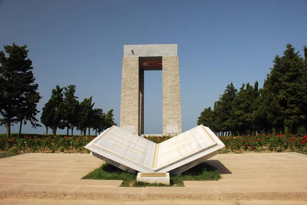 Soldaten Ehrenfriedhof Canakkale Truthahn — Stockfoto