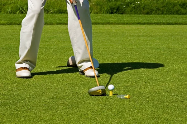 高尔夫球运动 运动概念 — 图库照片