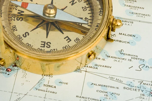 Travel Compass Journey Compass — Stock Photo, Image