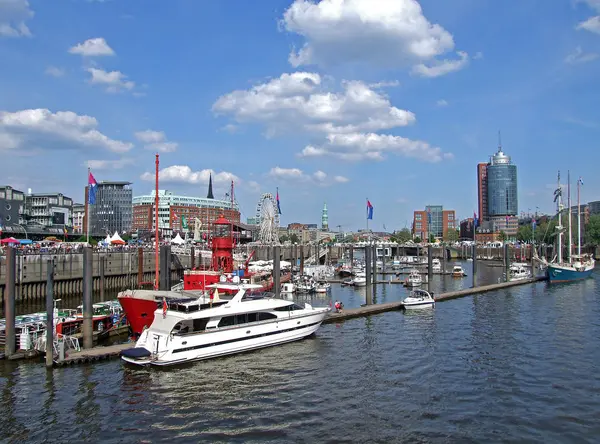 Port City Hamburg Germany — Stock Photo, Image