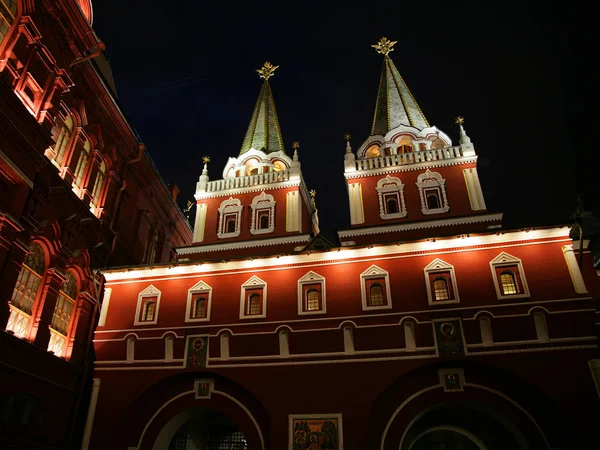 Moskau Roter Platz Auferstehungstor — Stockfoto