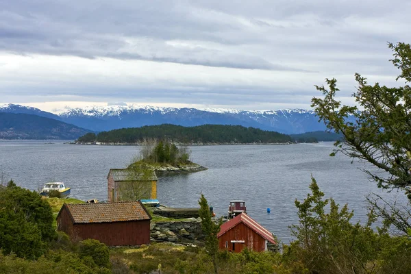 Norwegen Ist Ein Skandinavisches Land Mit Bergen Gletschern Und Tiefen — Stockfoto